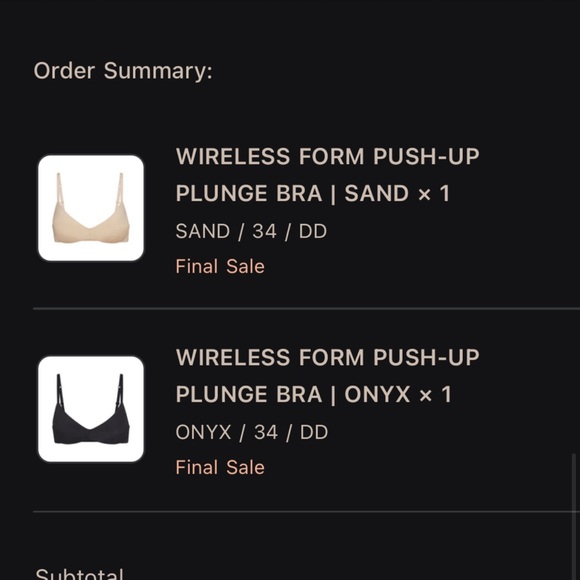 Set of 2 SKIMS Wireless Bras - Picture 6 of 7